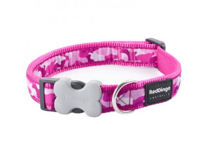 Red Dingo Obojok Pink 30-47cm