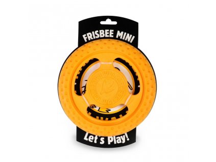 Kiwi Walker Frisbee Mini hračka TPR 16cm oranžová