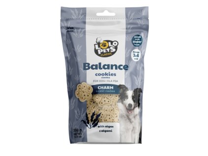 LO Keksy pre psa Charm 350g - pre žiarivú srsť a pokožku