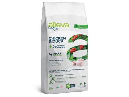 Alleva HOLISTIC dog adult medium chicken & duck 12 kg