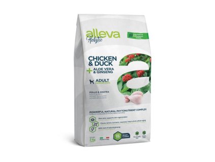 Alleva HOLISTIC dog adult medium chicken & duck 2 kg