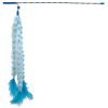 Hračka MAGIC CAT prut bavlna s pierkami 45 cm