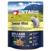 ONTARIO senior mini lamb and rice 0,75 kg granule pre psov