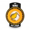 Kiwi Walker Ring Mini plávajúca a lietajúca hračka TPR oranžová 13cm