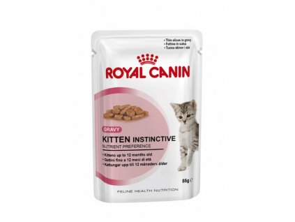 MačP Royal Canin Kitten Instinctive v šťave- 85 g 12ks Pack
