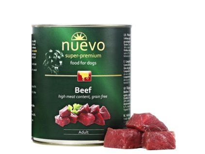 SPK NUEVO dog  Beef Menue konzerva – 800g