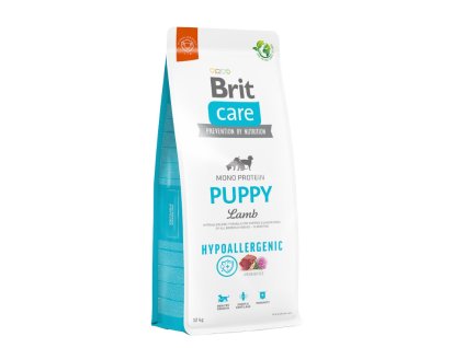 slo pl BRIT CARE Hypoallergenic Puppy Lamb 12kg 10318 1