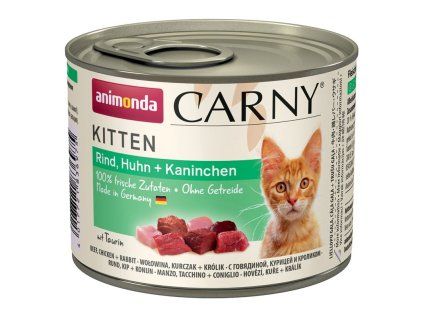 RT Animonda Carny Kitten 6 x 200 g  Nakupujete pre Renku Tomesovú.