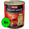 UVP Animonda GranCarno Adult hovädzie - 6x800g