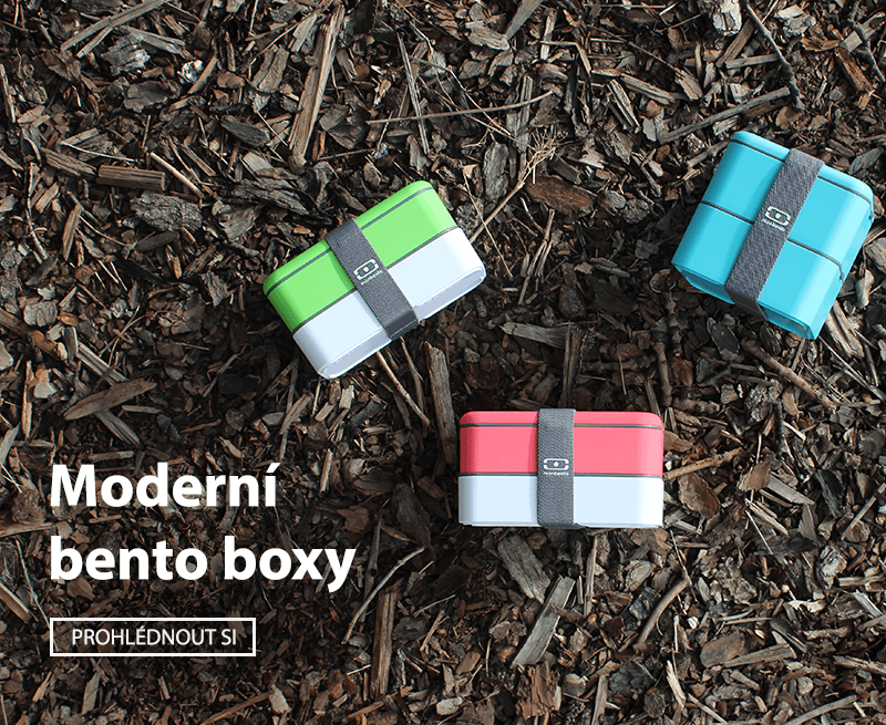 Moderní designové lunch boxy