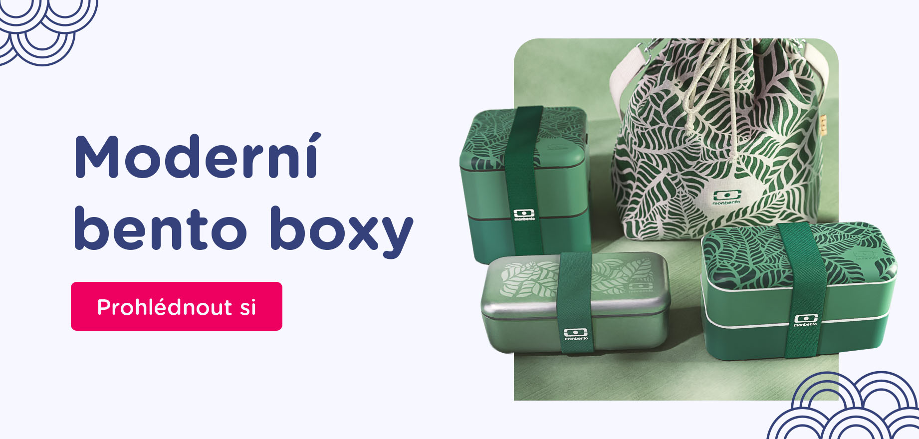 Moderní designové lunch boxy