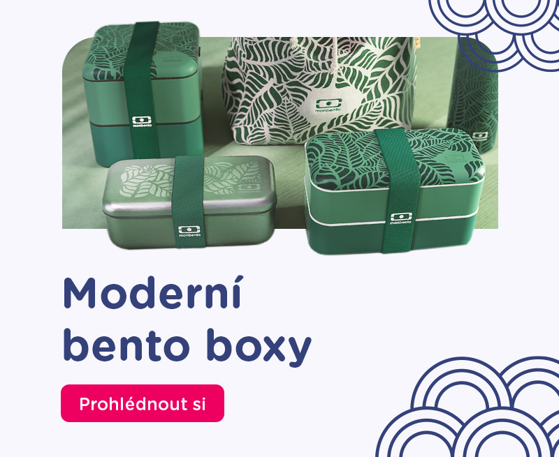 Moderní designové lunch boxy