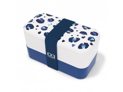 1 monbento original blue leopard
