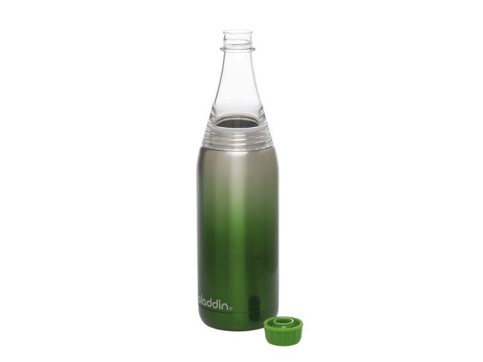 1 vakuova lahev aladdin fresco twist&go 600 ml zelena