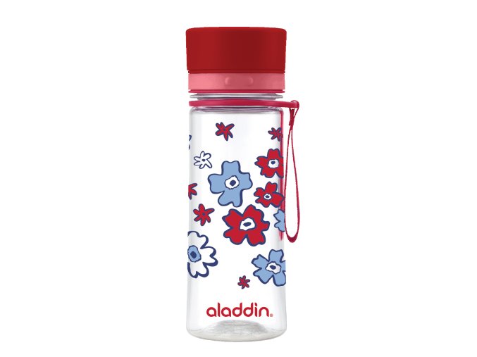 Lahev Aladdin Aveo 350 ml | červená s potiskem