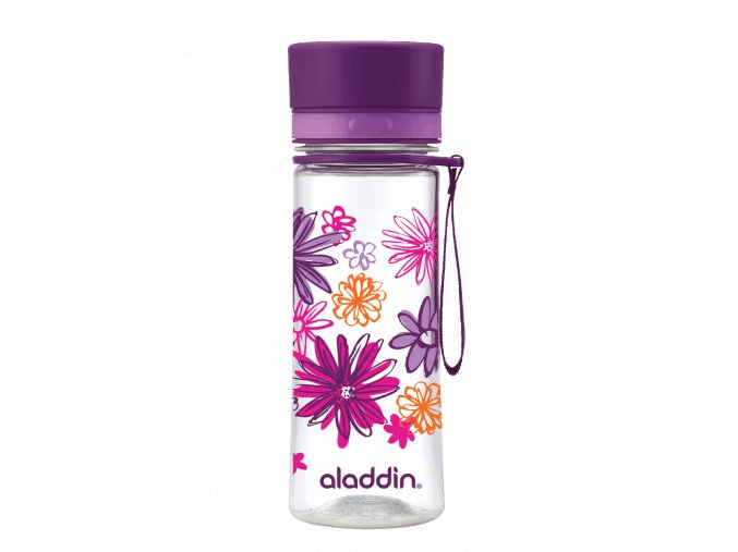 1 lahev aladdin aveo 350 ml fialova s potiskem