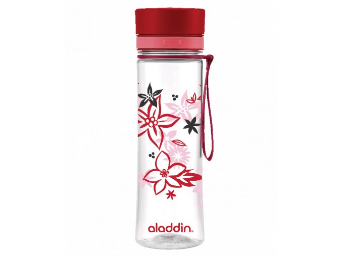 1 lahev aladdin aveo 600 ml cervena s potiskem