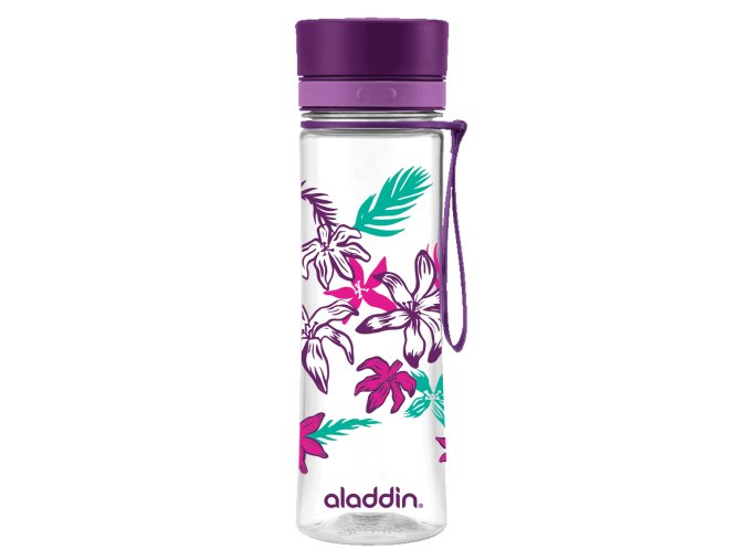 1 lahev aladdin aveo 600 ml fialova s potiskem