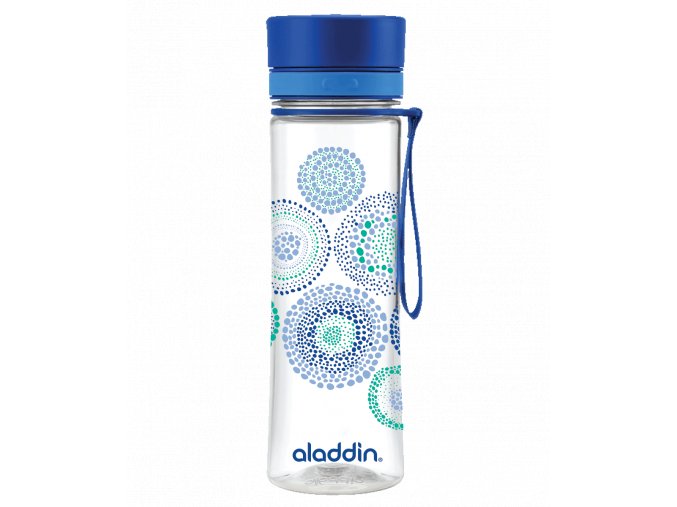 1 lahev aladdin aveo 600 ml modra s potiskem