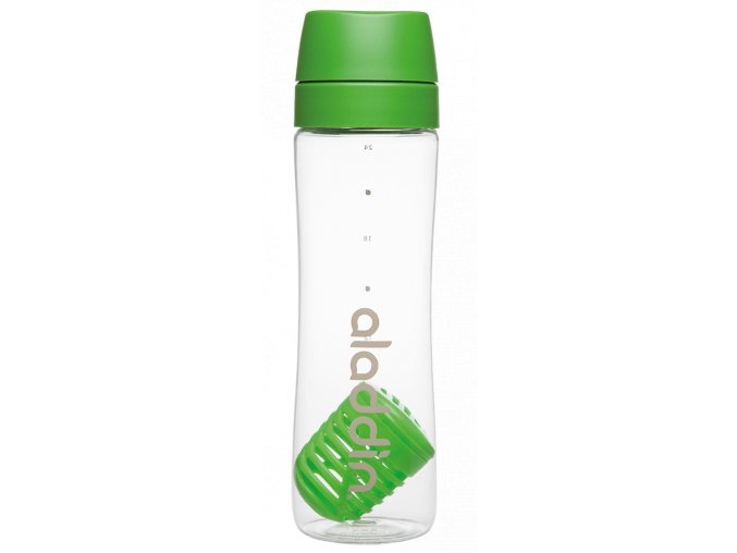 1 lahev s infuzerem aladdin 700 ml zelena