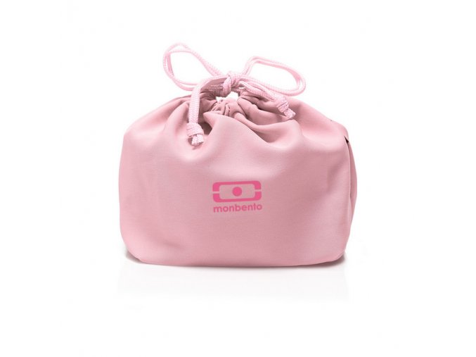 1 taska monbento pochette litchi ruzova