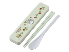 MyNeighborTotoroChopsticks SpoonSet TotoroRasberry 601224 1