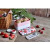 5 obedovy box monbento original strawberry ruzovo bila