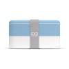 2 obedovy box monbento original crystal svetle modra