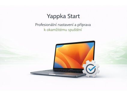 Příprava MacBooku ke spuštění