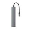 Epico 6v1 Aluminium Hub 8K s USB C konektorem, vesmírně šedá 3