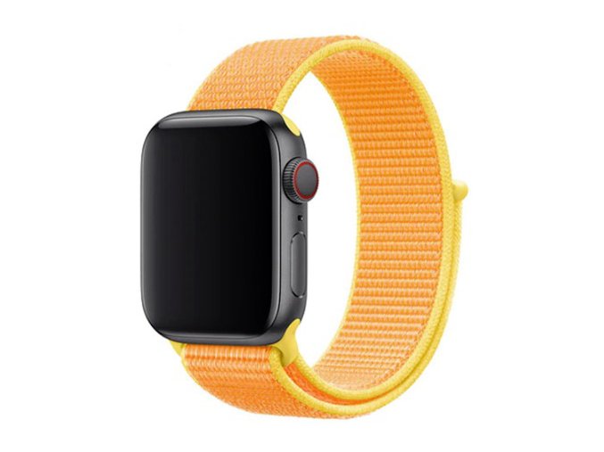 kanarkove zluty provlekaci reminek na suchy zip pro apple watch