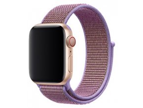 lila provlekaci reminek na suchy zip pro apple watch