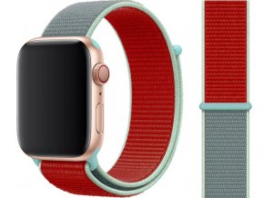 provlekaci reminek na suchy zip pro apple watch cervenomodry