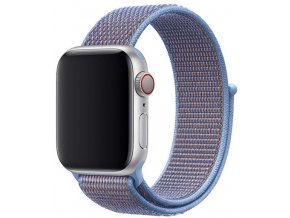 blankytne modry provlekaci reminek na suchy zip pro apple watch