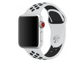 bilocerny silikonovy reminek pro apple watch