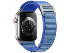 alpsky tah nylonovy reminek pro apple watch modry