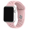 ruzovy reminek s odvetravacimi otvory pro apple watch