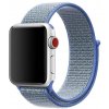 nebesky modra provlekaci reminek na suchy zip pro apple watch