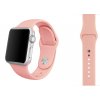 Růžový silikonový řemínek pro Apple Watch 38, 40 a 41 mm