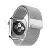 Milánský tah s magnetickým zapínáním pro Apple Watch 38, 40 a 41 mm stříbrný