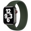 silikonovy reminek pro apple watch navlekaci zeleny