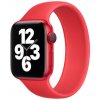 silikonovy reminek pro apple watch navlekaci cerveny