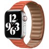 kozeny magneticky reminek pro apple watch 2 generace oranzovy