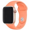 broskvový silikonovy reminek pro apple watch