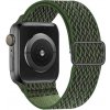 elasticky navlekaci reminek pro apple watch s prezkou khaki 3d