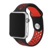 cervenocerny silikonovy reminek pro apple watch 42 mm 01