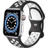 cernobily silikonovy reminek pro apple watch typ2