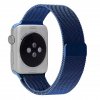 Milánský tah s magnetickým zapínáním pro Apple Watch 38, 40 a 41 mm modrý