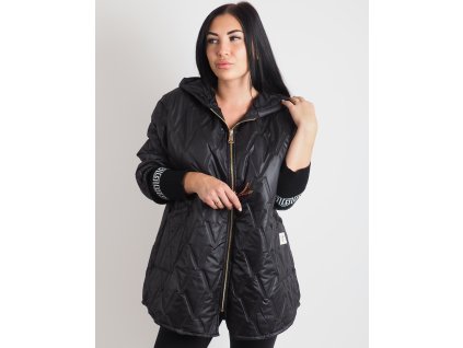 Dámska prešívaná prechodná bunda Black Light