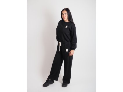 Dámská teplaková súprava čierna